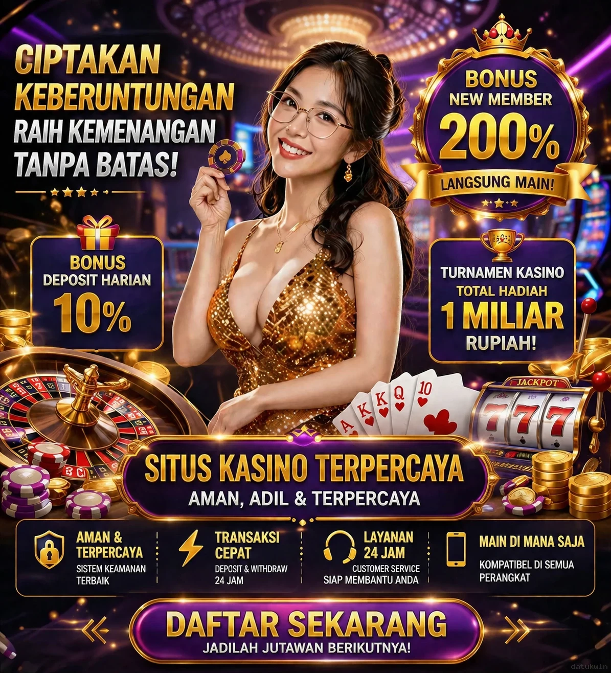 Keamanan Transaksi di datukwin yang Perlu Diketahui
